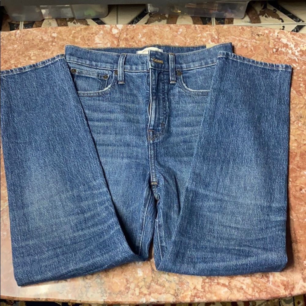 SOLD!! Madewell Straight Jeans